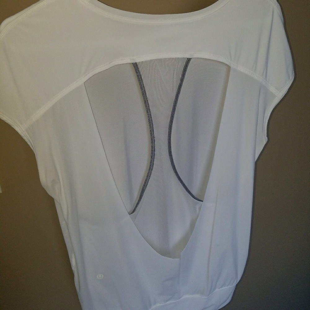 White lulu top